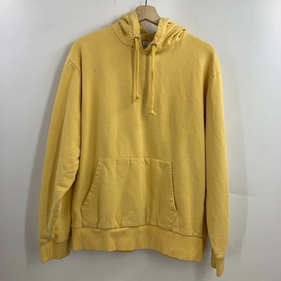 Collusion Men's Cotton Front Pocket‎ Long Sleeve Pullover Hoodie Sweatshirt SZ M - Picture 1 of 13